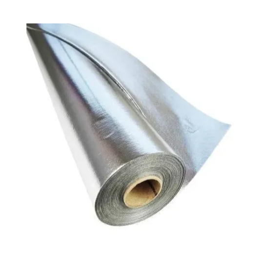 Manta Térmica Telhado Subcobertura 1 Face Foil - 25m2 Aplicação Entre Caibros e Forro/parte interna