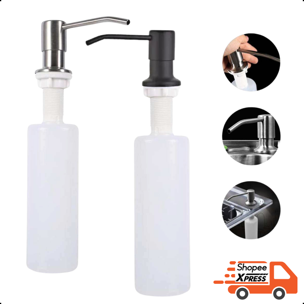 Dispenser Detergente Porta Sabonete Líquido Embutir X-MATTE em Oferta na Shopee