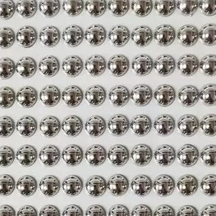 ( CARTELA ) meia perola ( ADESIVA- ) 6 mm ( PRATA ) em Oferta na Shopee