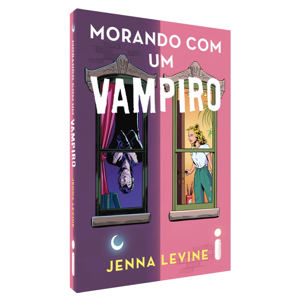 Livro Morando com um vampiro, por Jenna Levine - Intrínseca · foto 2