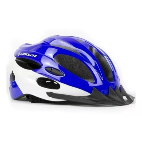 Capacete De Ciclismo Absolute Nero Azul/branco G em Oferta na Shopee