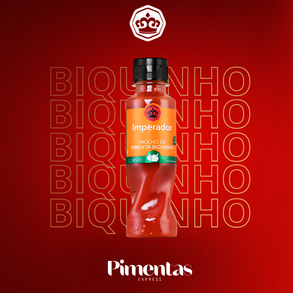 Molho de Pimenta Biquinho Imperador 145ml kit com 3 und — imagem 2 de 2