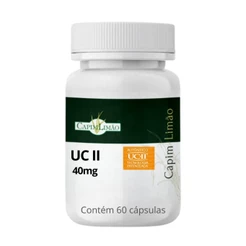 Uc-II Colágeno Tipo 2 40mg 60 Cap Com Selo De Autenticidade