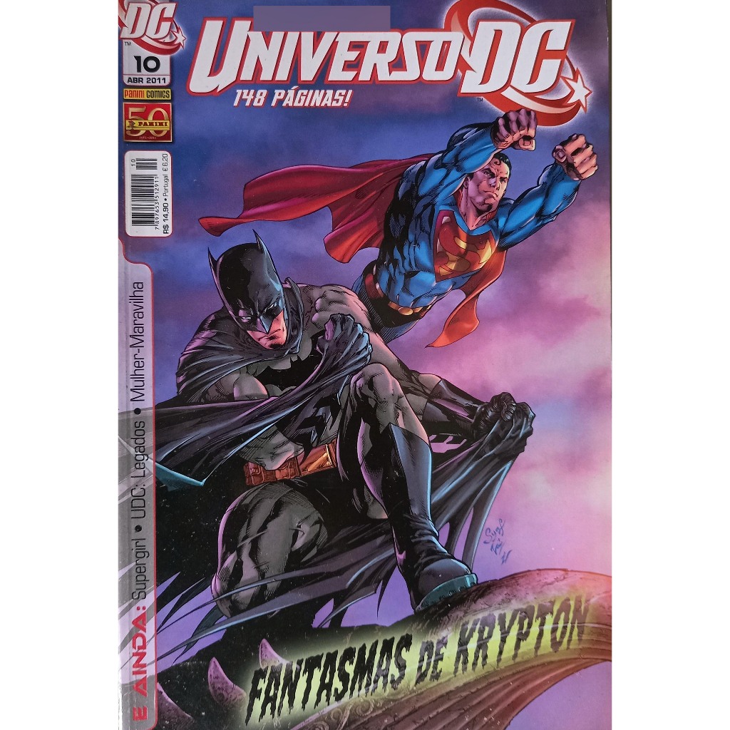 Hq Universo DC 10 - Fantasmas de Krypton - Panini Comics