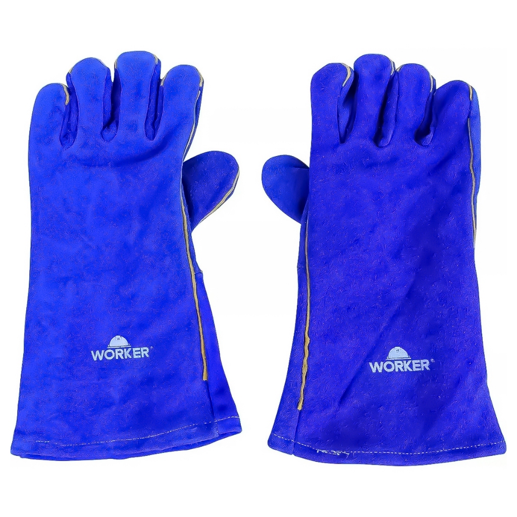 Luva De Proteção Raspa Soldador Serralheiro Forrada Reforçada Super Confortável Profissional em Oferta na Shopee