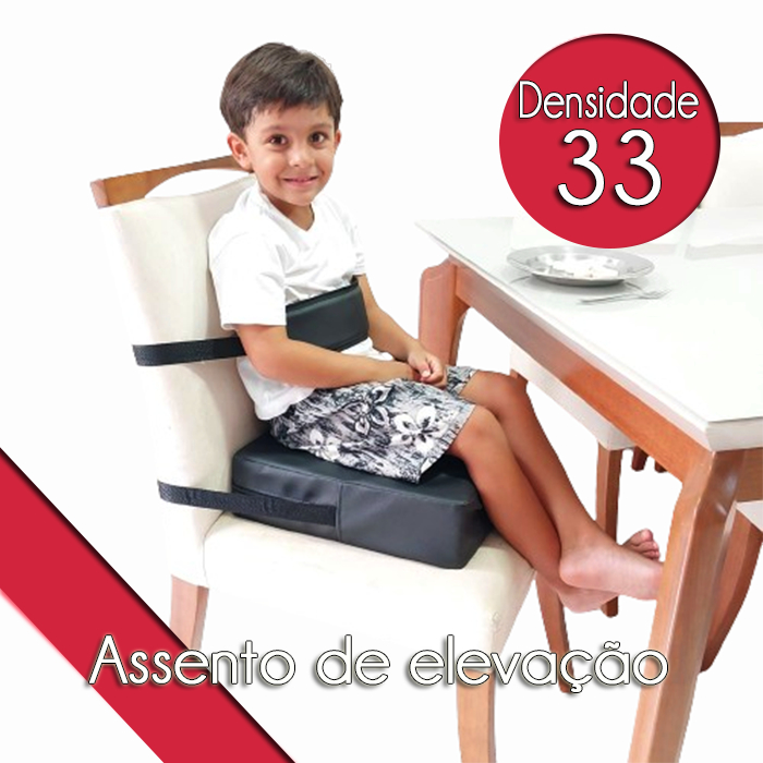 Kit de Assento Almofadado De Elevação 10cm Infantil Baby (ATENÇÃO tem variação dentro do anuncio)