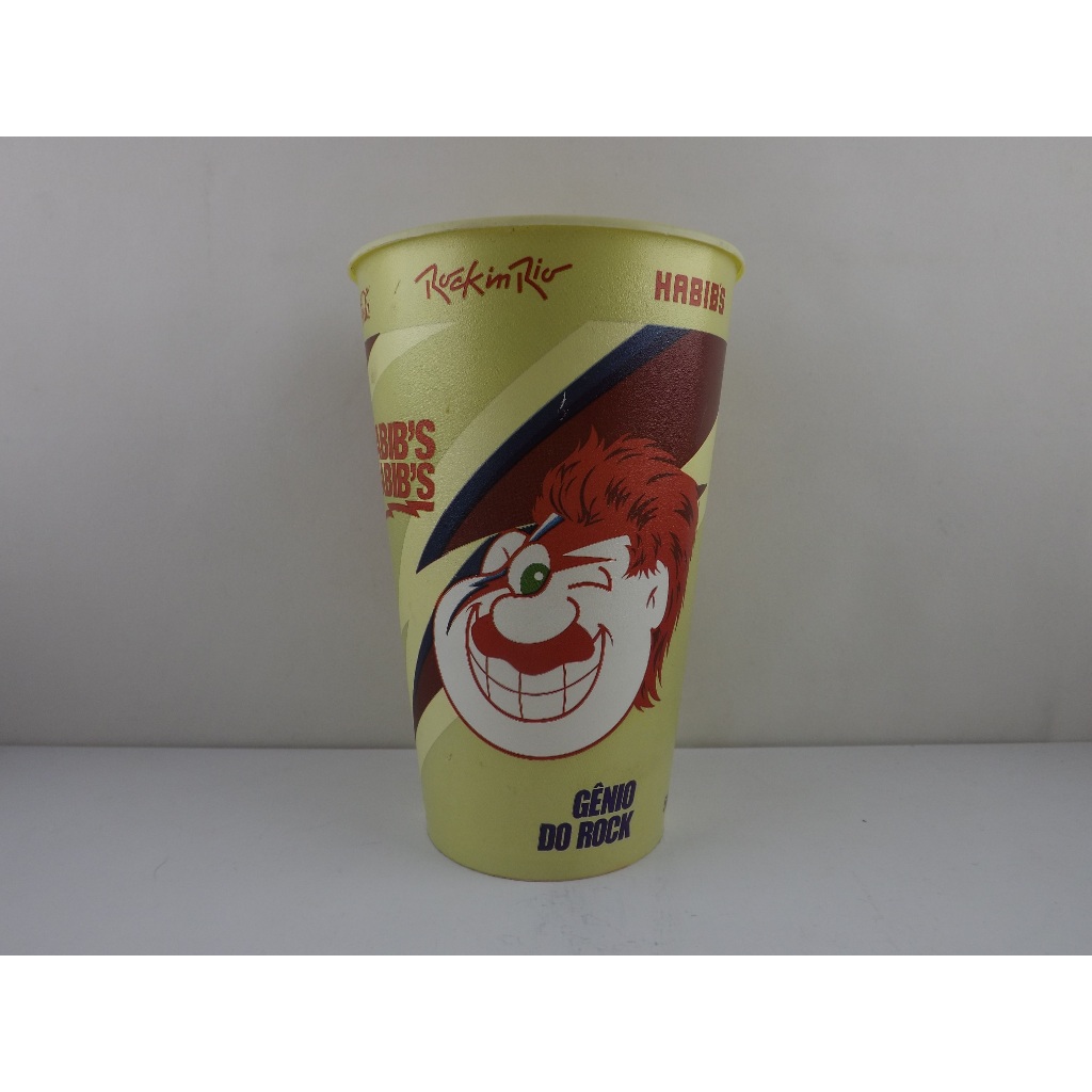 Copo Gênio David Bowie Coleção Habbibs Gênio Do Rock DJota