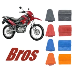 Kit protetor de tenis sapato pedal marcha câmbio +protetor freio Bros 125 150 160 XRE - Trtg