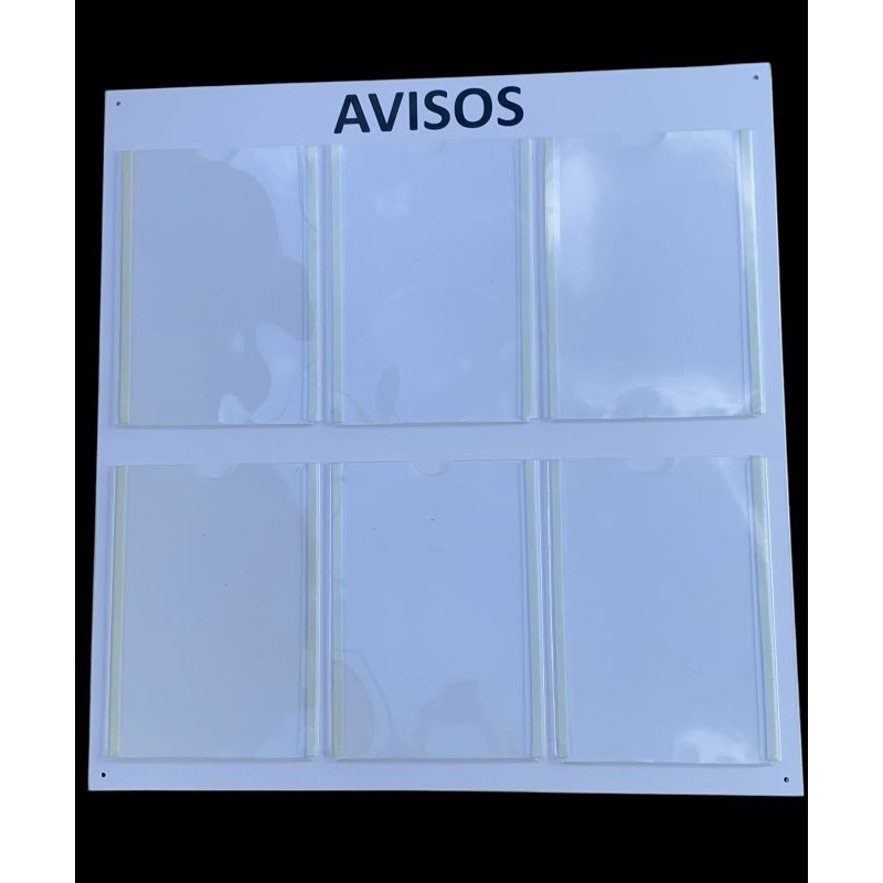 Quadro  de Avisos 6R em Oferta na Shopee