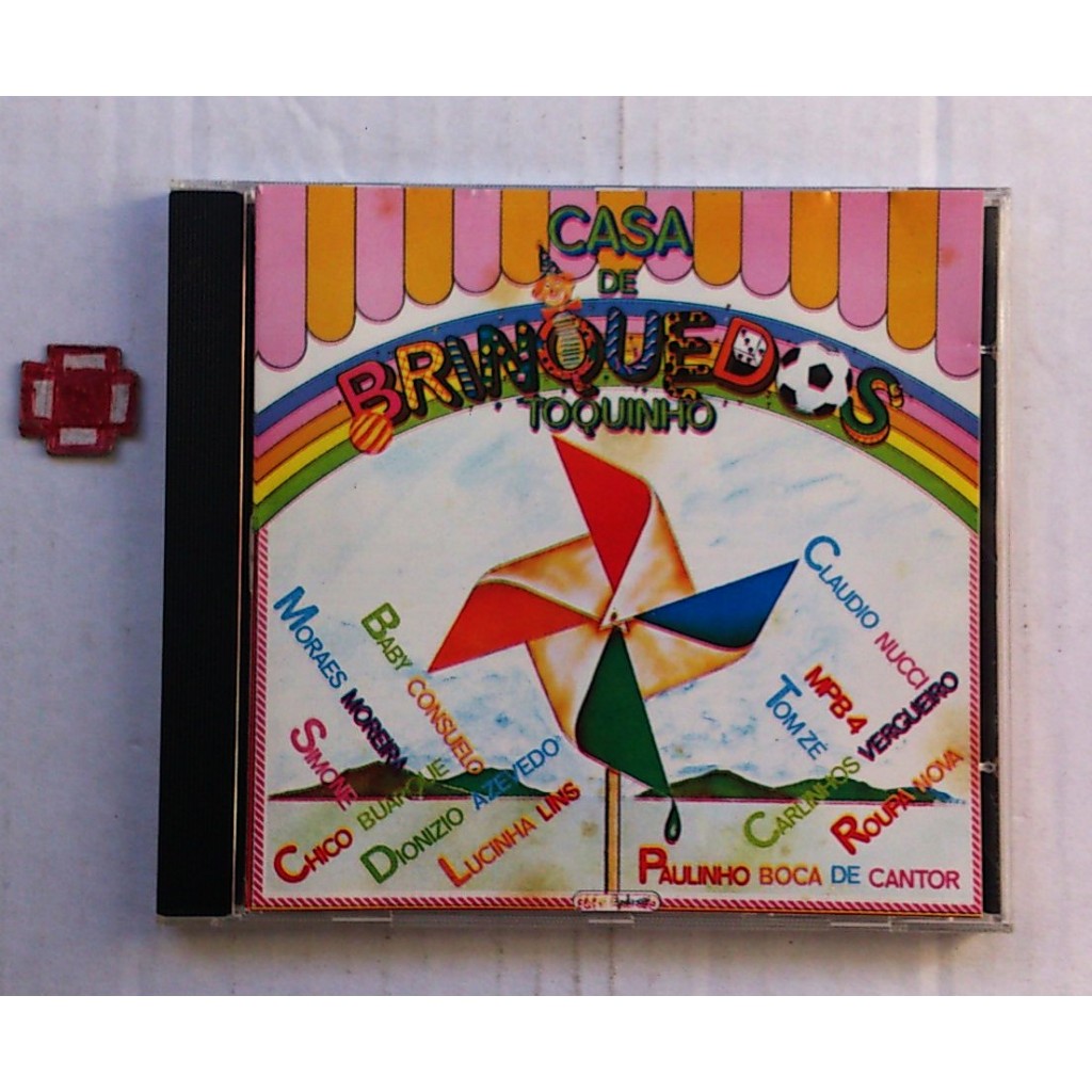 Cd Casa De Brinquedos - Toquinho, Tom Zé, Mpb 4, Roupa Nova