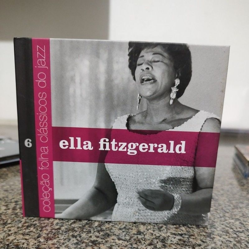 cd + livro Ella Fitzgerald n 6 clássico do jazz (730)