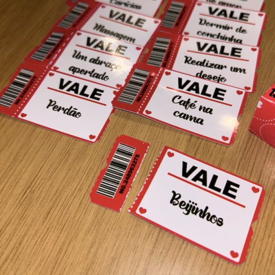 Vales do amor, tickets do amor DESTACÁVEIS , presente dia dos namorados, valentine's day, dia dos namorados, 12 de junho