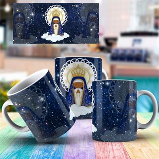 CANECA PORCELANA - NOSSA SENHORA APARECIDA - XÍCARA