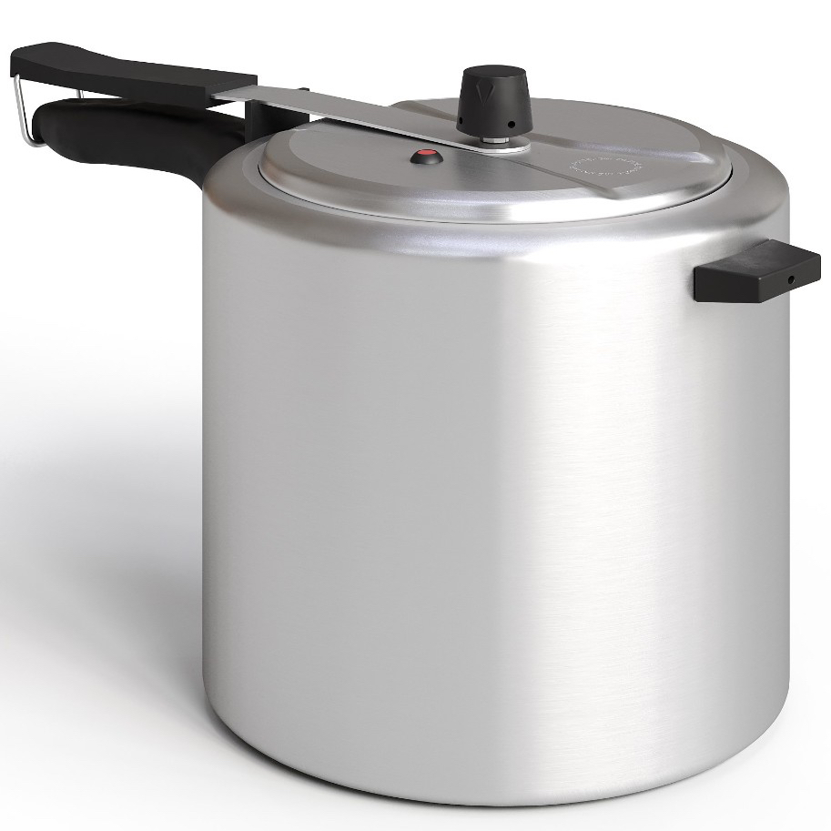 Panela Pressão 7 Litros Alumínio Reforçado Grande Cozinha Fogão Alta Pressão Resistente Durável em Oferta na Shopee