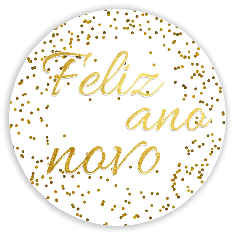 Painel Festa Infantil Redondo Feliz Ano Novo, bolinhas douradas + Arco, Suporte incluso. Fazemos personalizado com qualquer tema. Confeccionado em Lona fosca, impressão de alta resolução. cenário Circular p/ Decoração