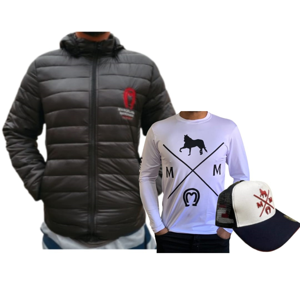 KIT BOBOJACO, CAMISA PROTEÇÃO UV E BONÉ