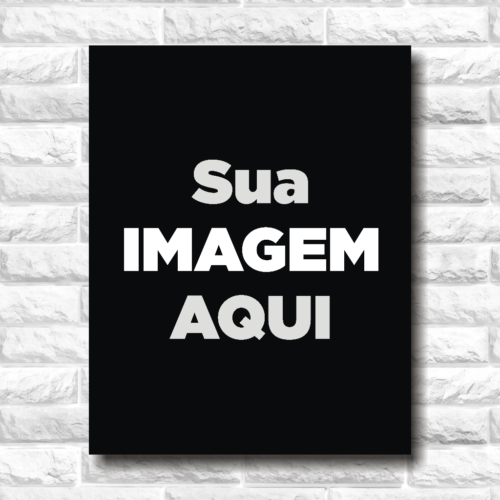 3 Impressões Pôster Cartaz A3 - 42x29,7cm - Suas Artes para Quadro Decorativo em Papel Fotográfico