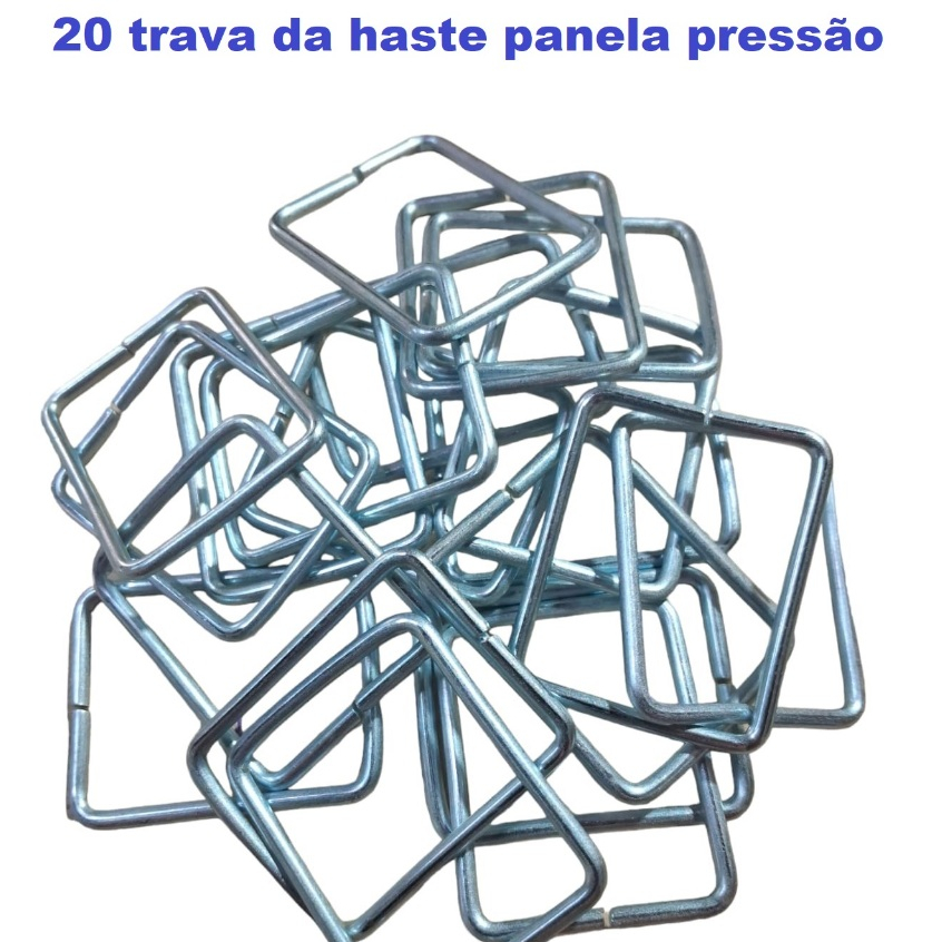 KIT 20 TRAVA QUADRADA DA HASTE DA PANELA DE PRESSÃO UNIVERSAL