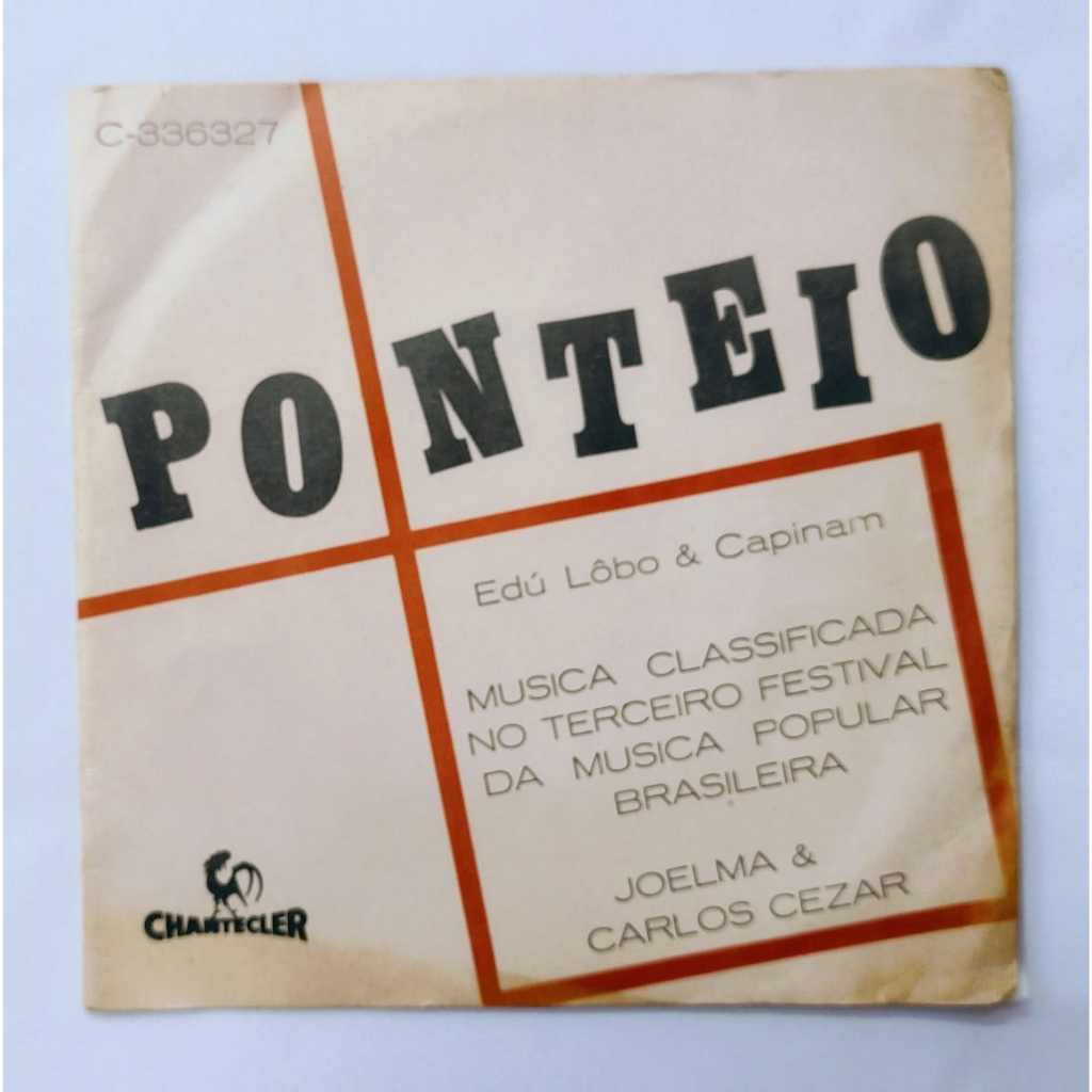Vinil Compacto Joelma Carlos Cezar Ponteio