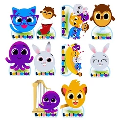 Bolofofos kit decoração de festa infantil 10 display de 20cm