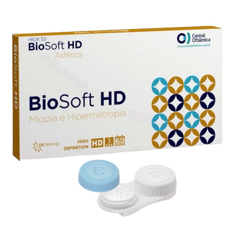 Lentes de Contato Biosoft HD Asferica