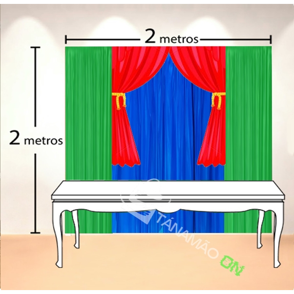 Cortina de Tnt Infantil: Onde Comprar | BuscaProdutos