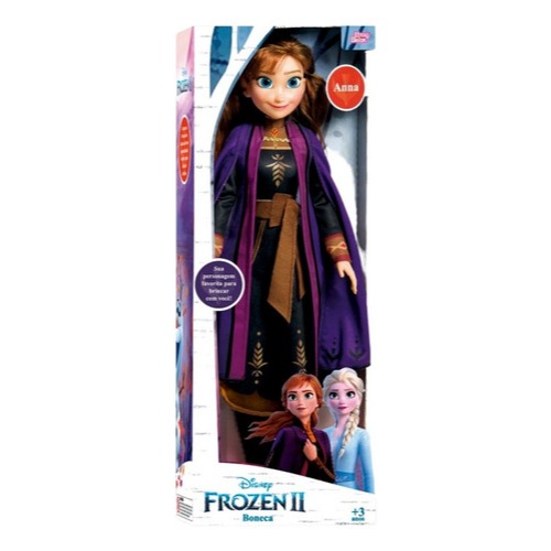 Boneca Anna Frozen 2 Original 55 cm Mini My Size - Baby Brink