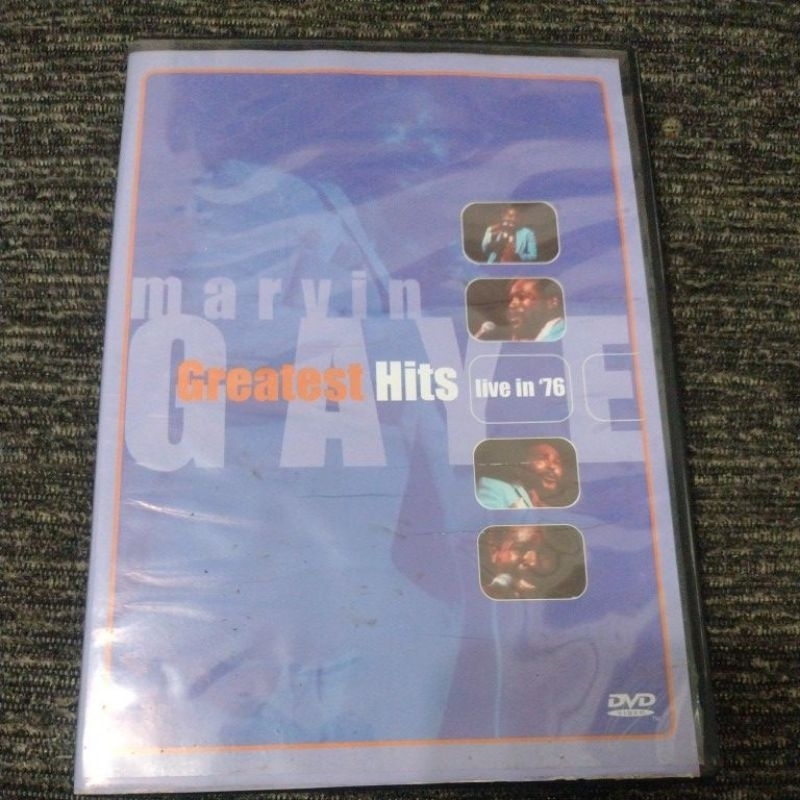 DVD Marvin Gaye Greatest hits live in 76