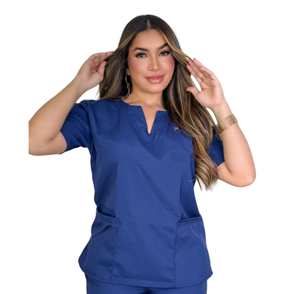 Conjunto Pijama Cirúrgico Oxford Scrub Roupa Hospitalar Fardas Uniforme Lava Fácil Direto da Fabrica em Oferta na Shopee