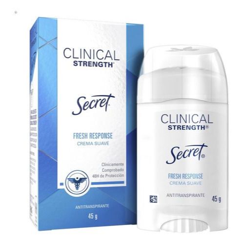 Desodorante Clinical secret strength creme fresh response 45g