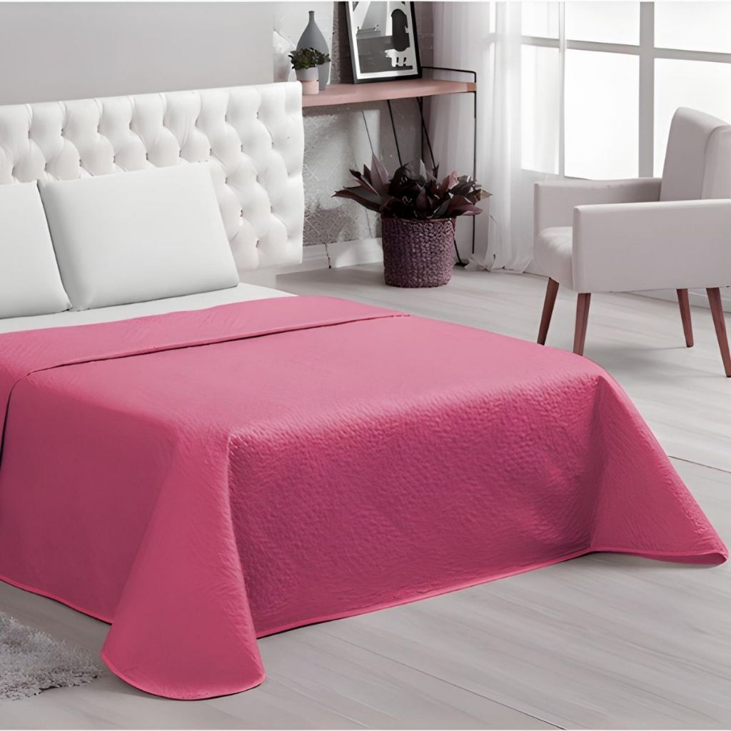Cobre Leito | Casal Padrão - Avulso | Cores Lisas Elegantes