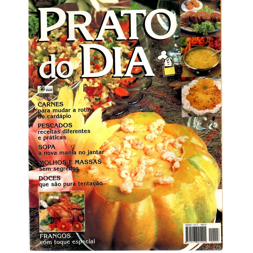 Revista Prato do Dia, Ano 1, Nº 3