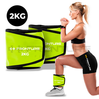 Caneleira de Peso Tornozeleira PAR 2KG VERDE Profissional Academia Musculaçao Ginastica Fitness em Oferta na Shopee