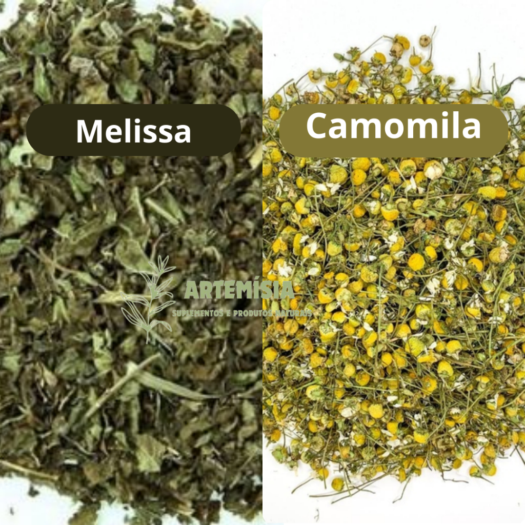 Kit Chá Durma Bem - Camomila e Melissa