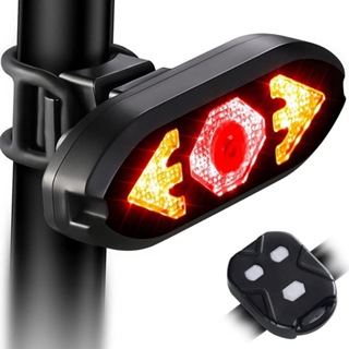 Lanterna Traseira Bike Com Seta e Controle Remoto em Oferta na Shopee