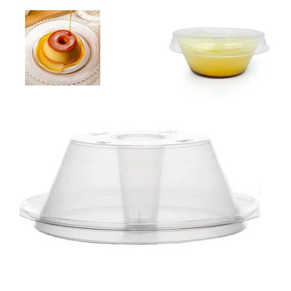 Forma Mini Pudim C/tampa Forneável 150ml WER em Oferta na Shopee