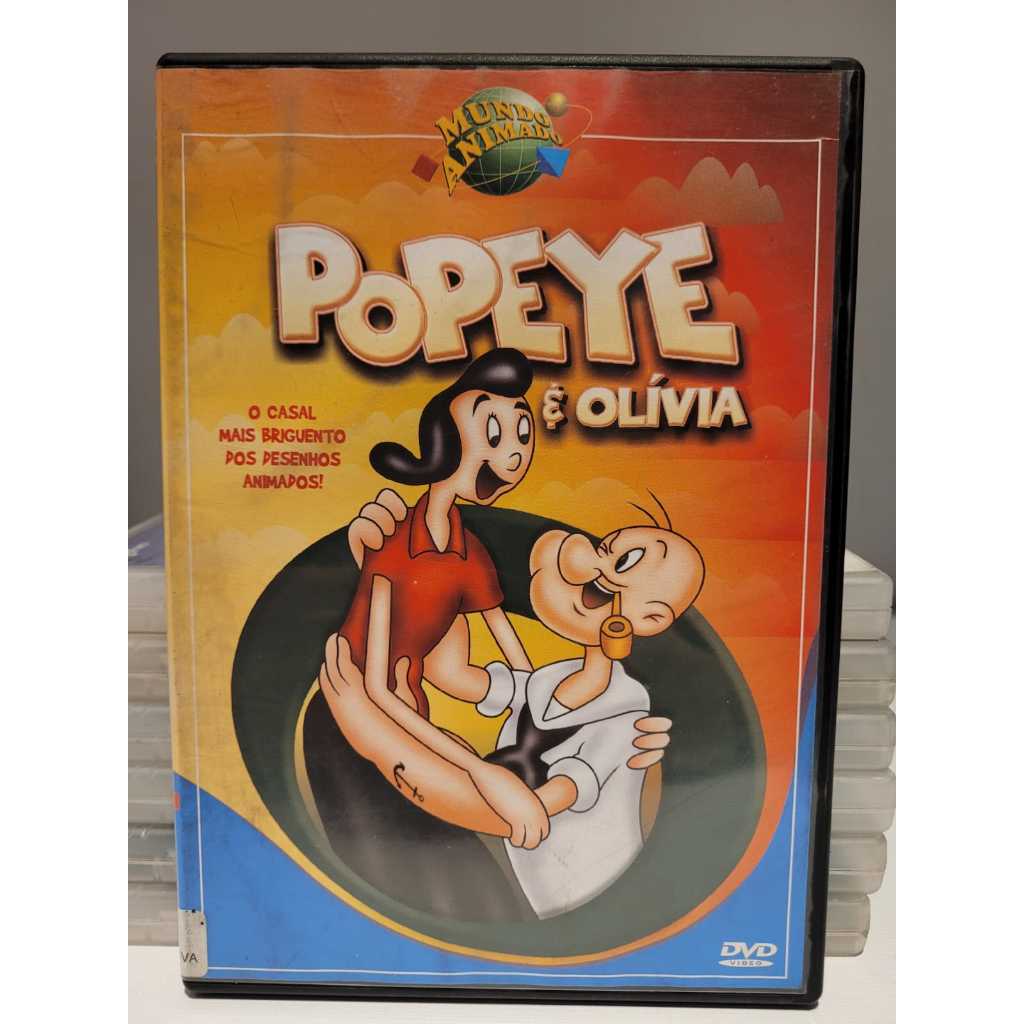 POPEYE E OLÍVIA - DVD - Original