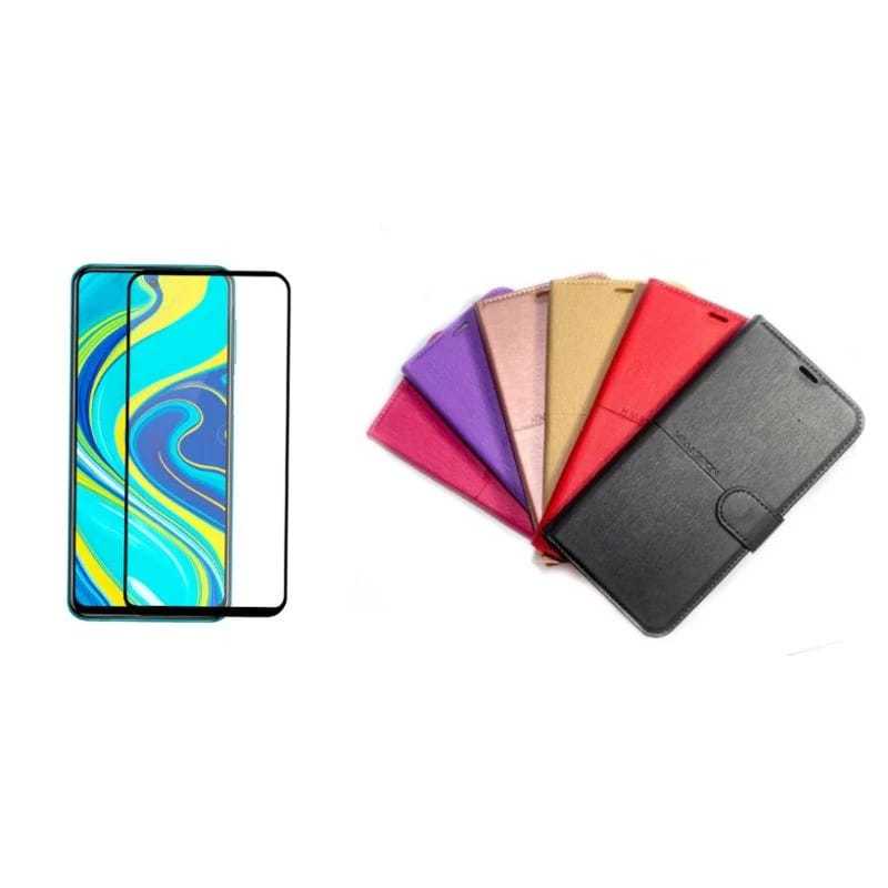 Kit Capa carteira + pelicula 3D para motorola  moto Z2 PLAY/Z3 PLAY