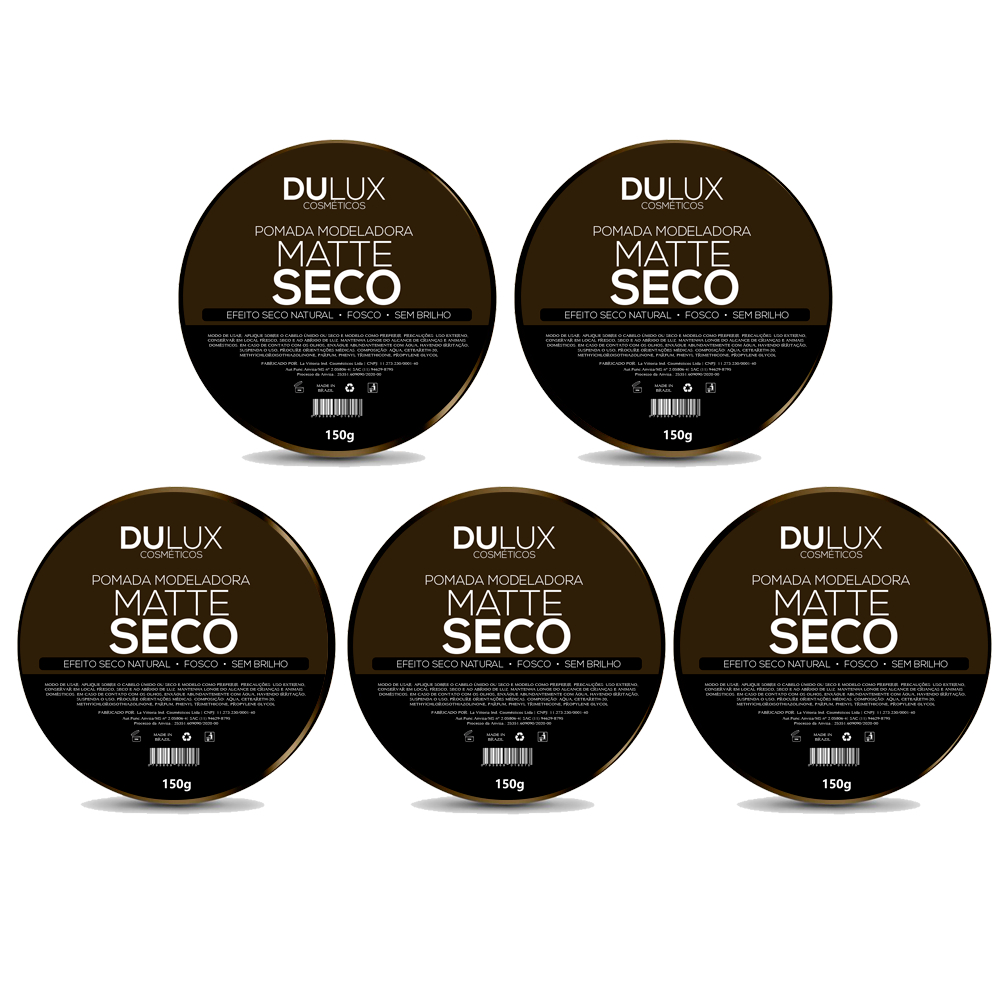5 Cera Modeladora Efeito Matte Seco Dulux 130g em Oferta na Shopee