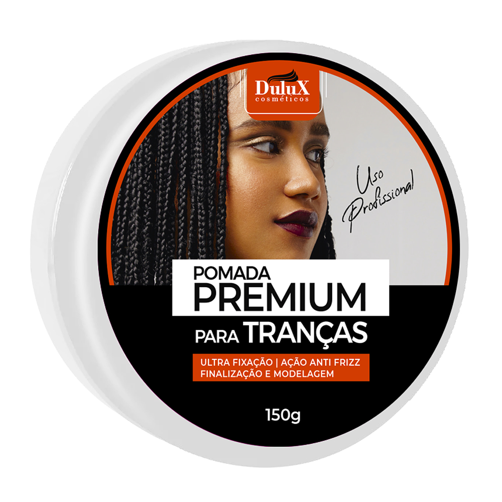 Cera Modeladora Tranças Incolor Cabelo Box Braid Baby Hair Nagô Boxeadora Baby Hair low Poo 150g Dulux