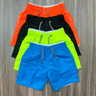 kit 04 shorts tactel menino infantil e juvenil pra escola lazer esportes casual  variadas em Oferta na Shopee