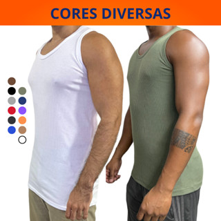 Regata Masculina Americana Canelada Elastano Ribana Academia Camiseta Estilo Hip Hop em Oferta na Shopee