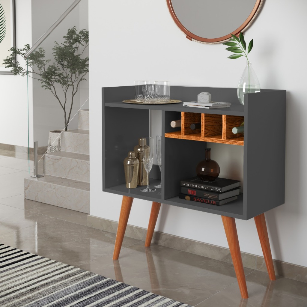 Armário Cozinha Retro Cinza: Onde Comprar | BuscaProdutos