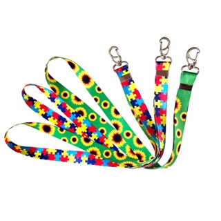 Cordão Para Pescoço Identificação Doenças Ocultas Girassol Quebra Cabeça Autismo Tea -  01 und em Oferta na Shopee