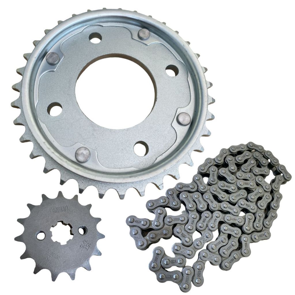 KIT RELAÇÃO TRANSMISÃO BIZ 100 1998-2005 AÇO 1045 em Oferta na Shopee