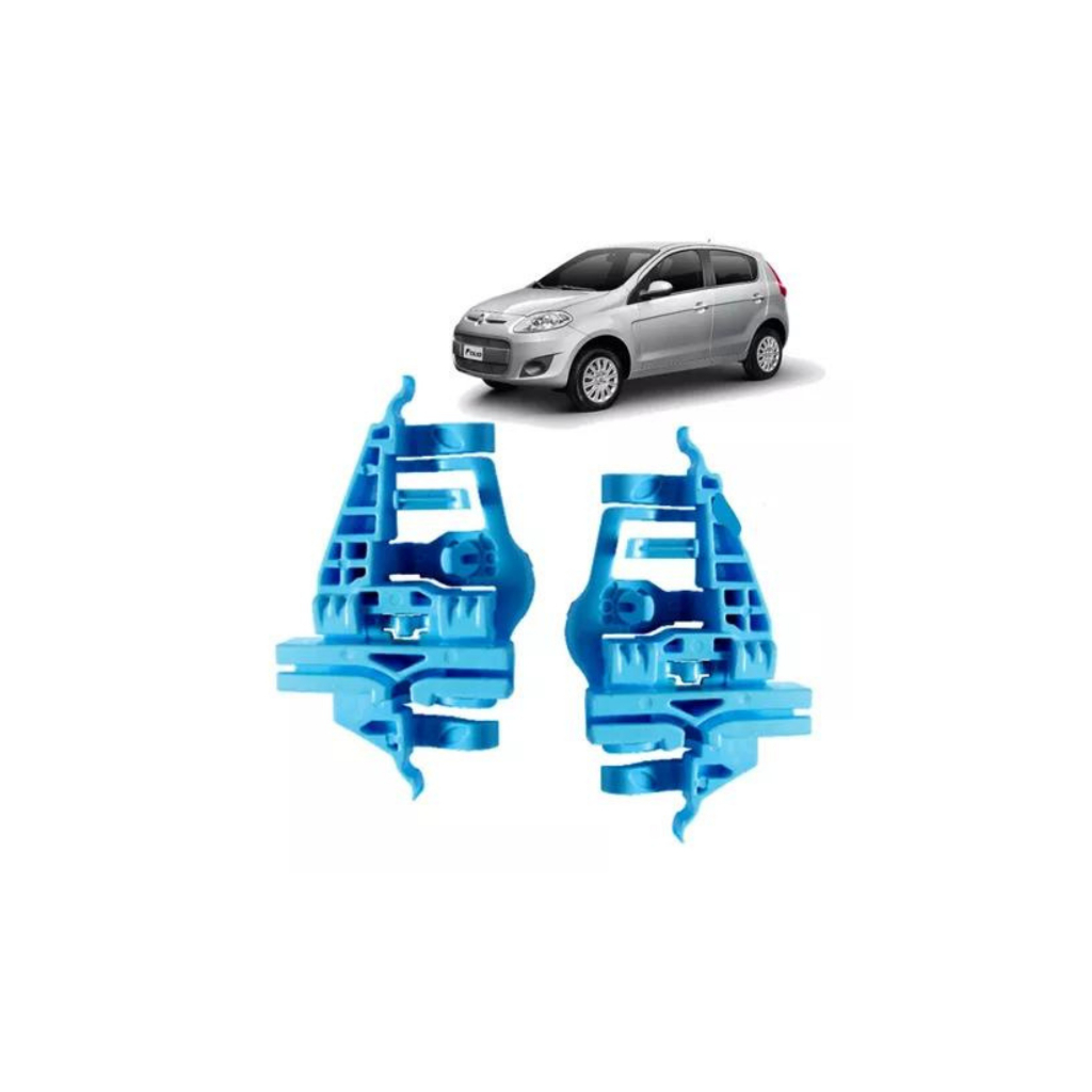 Arraste Máquina Vidro Elétrico Fiat Palio Attractive Uno Par
