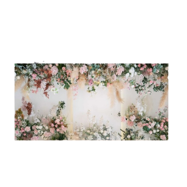 PAINEL RETANGULAR TECIDO SUBLIMADO FLORES 3m (L) x 2m (A) em Oferta na Shopee