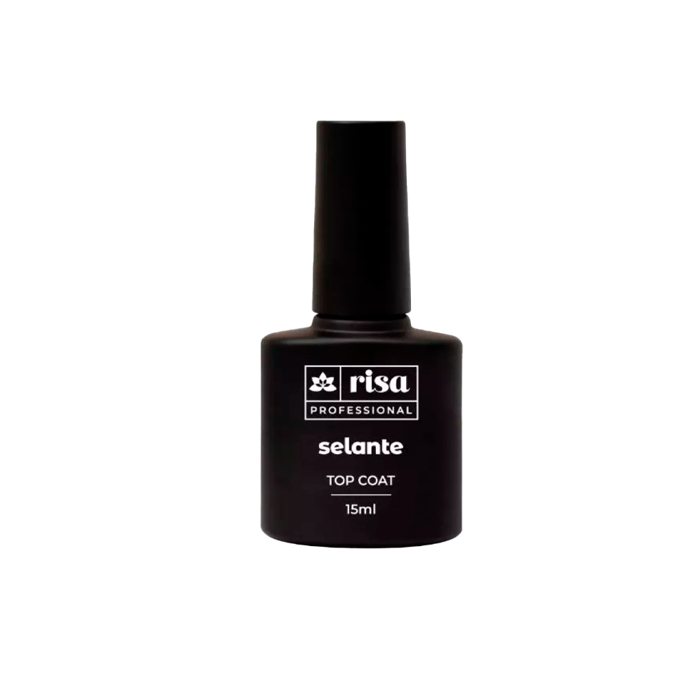 Risa Selante Top Coat para Unhas 15ml - Professional - Com Anvisa
