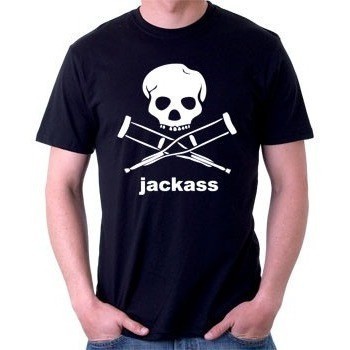 Camiseta Jackass unissex - Camisa Masculina Caveira