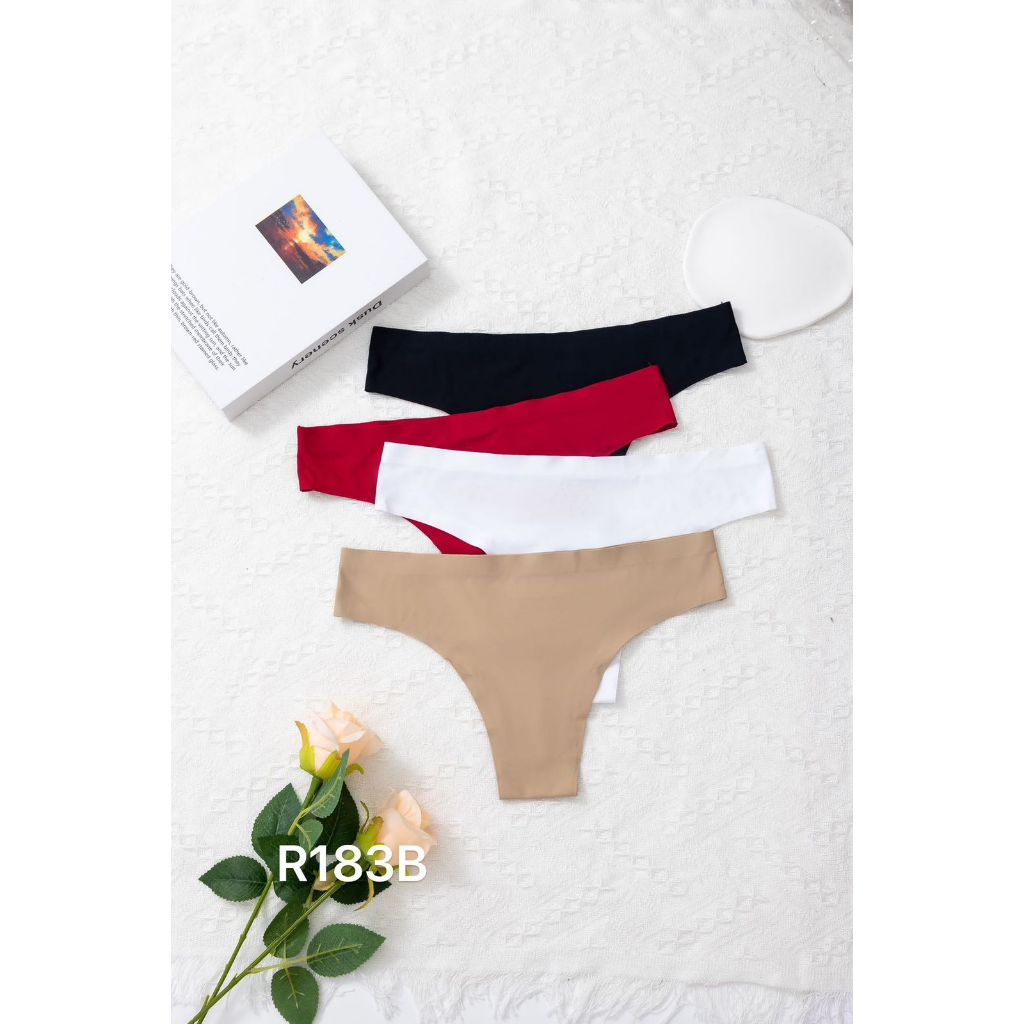 RWX VEST KIT 3 e KIT 5 Calcinhas FIO DENTAL E TANGA Sem Costura Microfibra Corte a laser MG2715 e R183